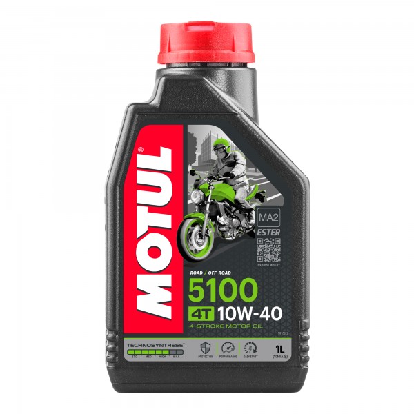 MOTUL 5100 10W40 4T 1 Litre